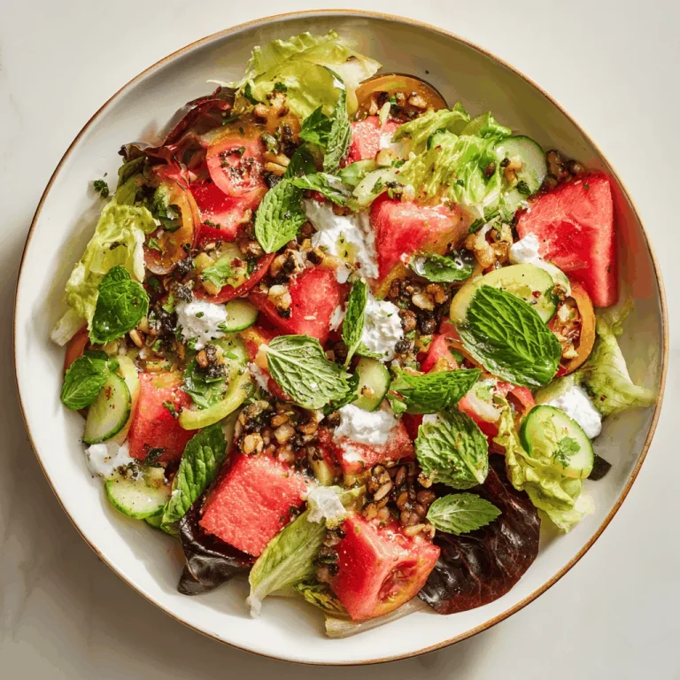 A delicious plate of 24 Summer Salad Recipes