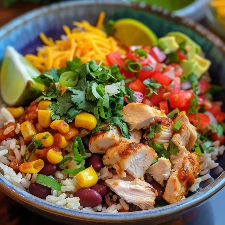 Zesty Hatch Chile Salsa Chicken Rice Bowls: A Flavor Fiesta Ready in a Flash! Juicy Hatch Chile Salsa Chicken Rice Bowl with vibrant colors and fresh toppings.