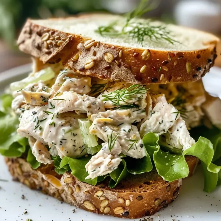 ['A close-up view of a juicy chicken salad sandwich on white bread with lettuce.', 'Side view of a chicken salad sandwich filled with shredded chicken and green celery.', 'A detailed shot of a chicken salad sandwich showcasing its creamy filling and fresh ingredients.', 'A vibrant close-up of a sliced chicken salad sandwich with lettuce leaves peeking out.']
