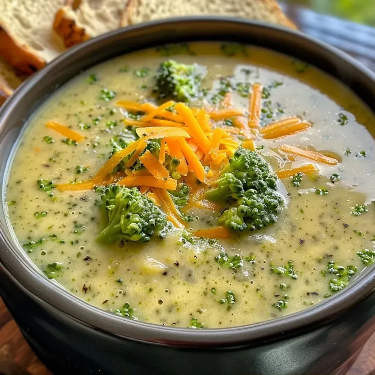 ['Close up of creamy broccoli cheddar soup with visible chunks of broccoli and grated cheese.', 'Side view of a bowl filled with rich broccoli cheddar soup, garnished with cheddar cheese.', 'Juicy broccoli cheddar soup in a bowl, showcasing broccoli florets and a smooth texture.', 'Delicious broccoli cheddar soup captured up close, highlighting its creamy consistency and vibrant green color.']