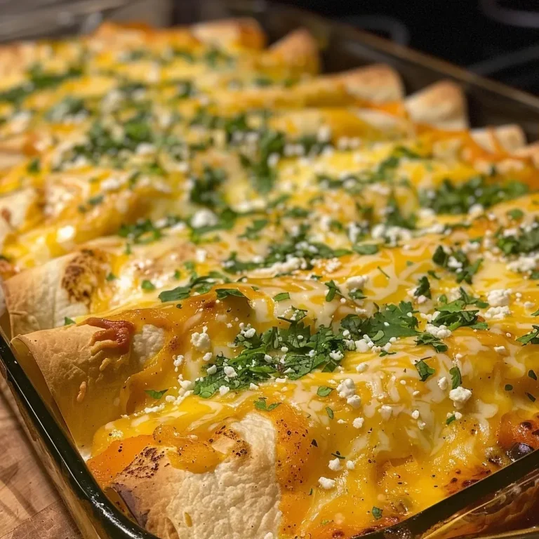 ['A close-up view of Butternut Squash Black Bean Enchiladas on a plate, showcasing colorful layers and toppings.', 'Side view of a serving of Butternut Squash Black Bean Enchiladas, highlighting cheese and sauce drizzled on top.', 'Detailed image of Butternut Squash Black Bean Enchiladas, garnished with fresh ingredients and enchilada sauce.', 'Juicy Butternut Squash Black Bean Enchiladas presented on a plate, with steam rising in a warm kitchen setting.']