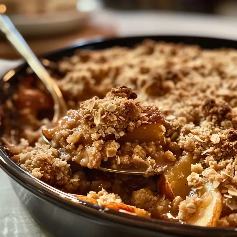 ['Close-up view of golden brown crumble topping on a baked dessert.', 'Side view of delicious crumble topping with a textured, crumbly appearance.', 'Savory crumble topping made with brown sugar and butter, captured in detail.', 'Juicy crumble topping showcasing a blend of flour, sugar, and cinnamon.']