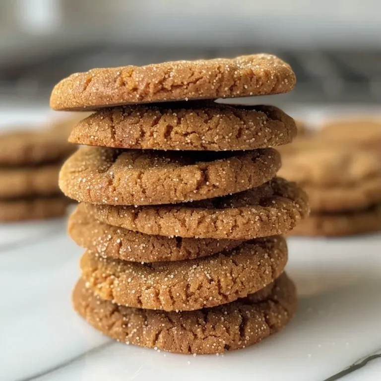 ['Close-up view of golden-brown Healthy Gingersnaps on a plate.', 'Side view of freshly baked Healthy Gingersnaps with a textured surface.', 'Delicious-looking Healthy Gingersnaps stacked on a rustic wooden table.', 'A tempting array of Healthy Gingersnaps with a hint of sparkling sugar.']