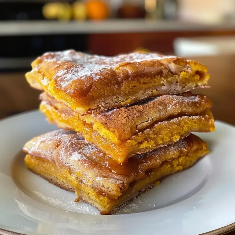 ['Close-up view of Pumpkin Cinnasticks, highlighting their golden-brown exterior.', 'Side view of freshly baked Pumpkin Cinnasticks with a shiny glaze.', 'Appetizing Pumpkin Cinnasticks with a dusting of cinnamon, presented on a plate.', 'Close-up of a single Pumpkin Cinnastick, showcasing its soft texture and pumpkin color.']