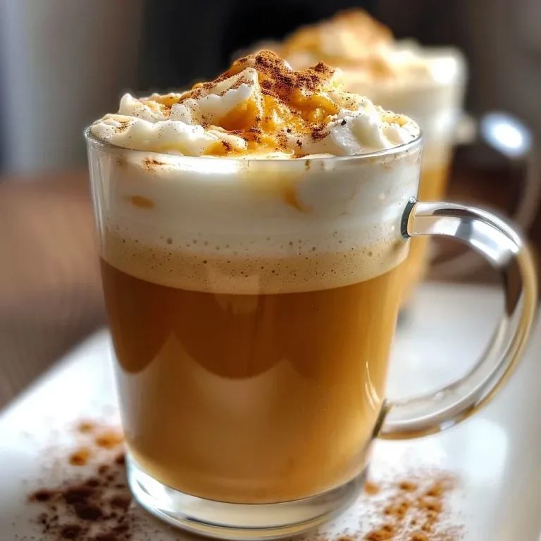 ['Close-up of a creamy Pumpkin Spice Latte in a clear glass with whipped cream on top.', 'Side view of a hot Pumpkin Spice Latte with a sprinkle of cinnamon, set on a wooden table.', 'A delicious Pumpkin Spice Latte with pumpkin puree and spices visible, served in a stylish mug.', 'Rich and frothy Pumpkin Spice Latte with a warm color palette, garnished with nutmeg.']