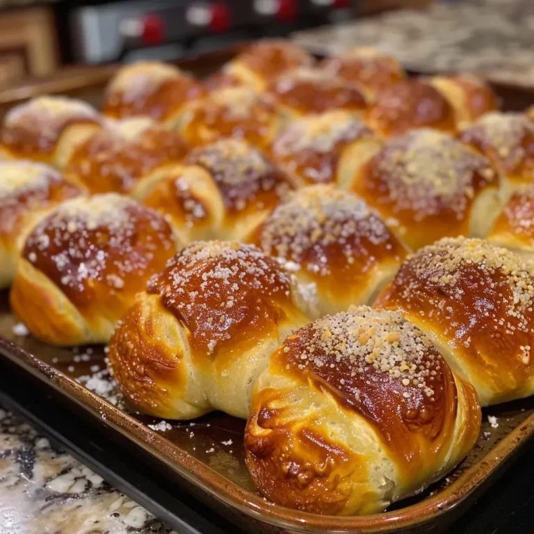 ['Close-up of golden-brown soft pretzel bites, sprinkled with coarse salt.', 'Soft pretzel bites arranged neatly, showcasing their fluffy texture and shine.', 'A side view of warm, mouthwatering soft pretzel bites ready to be enjoyed.', 'Juicy soft pretzel bites with a rich golden color, highlighting their inviting appearance.']