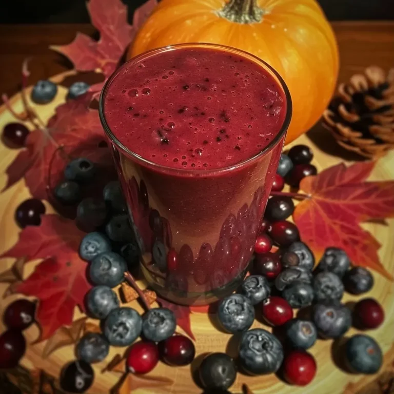 ['Close-up view of a vibrant purple smoothie in a glass, garnished with mint leaves.', 'A side view of a rich, thick purple smoothie topped with a sprinkle of cinnamon.', 'Smoothie in a clear glass showcasing deep blue and purple hues, with fruit residue on the side.', "Side angle of a Witch's Brew Smoothie, highlighting its creamy texture and fresh ingredients."]