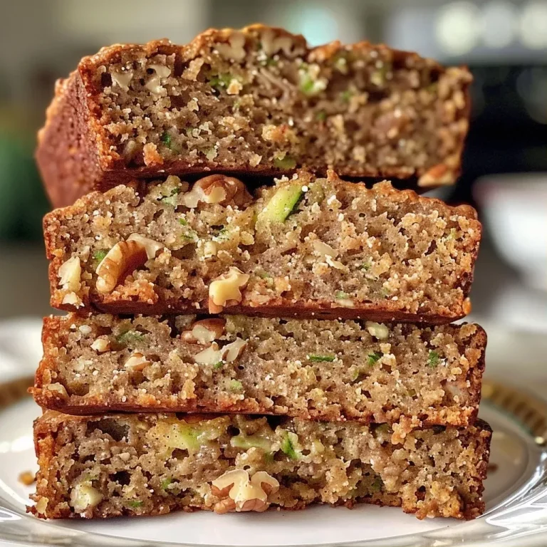 ['Close-up side view of moist zucchini spice bread with a golden-brown crust.', 'Detailed image of freshly baked zucchini spice bread, showcasing its texture and spices.', 'Appetizing side view of zucchini spice bread, highlighting its juicy interior and nutty topping.', 'Image of delicious zucchini spice bread, emphasizing its spiced flavor and rich ingredients.']