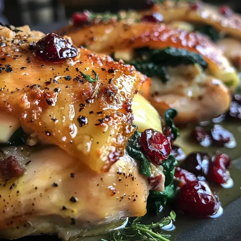 Cranberry & Spinach Stuffed Chicken Breasts with Brie: 7 Irresistible Reasons to Love This Elegant Dinner