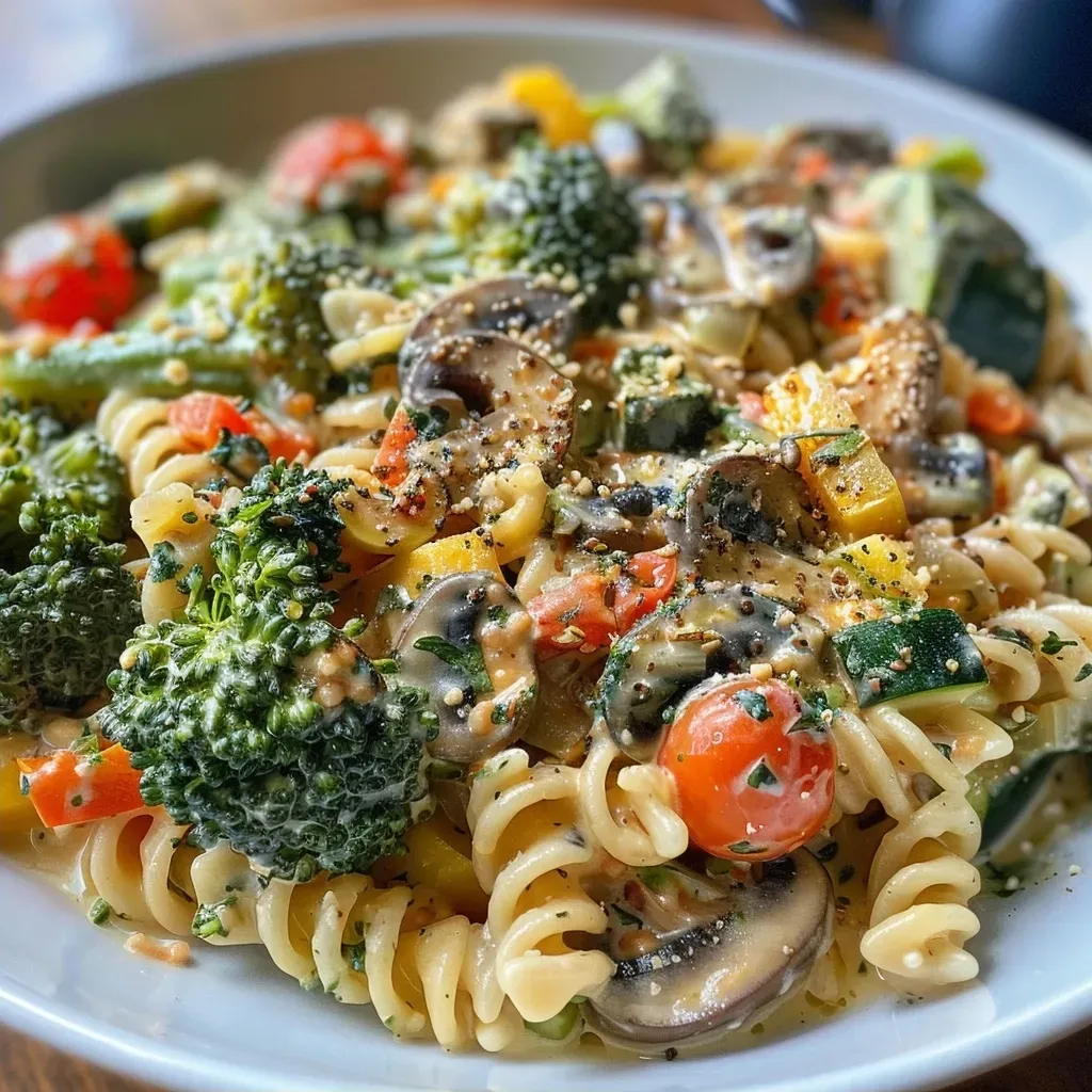 Creamy Veggie Pasta