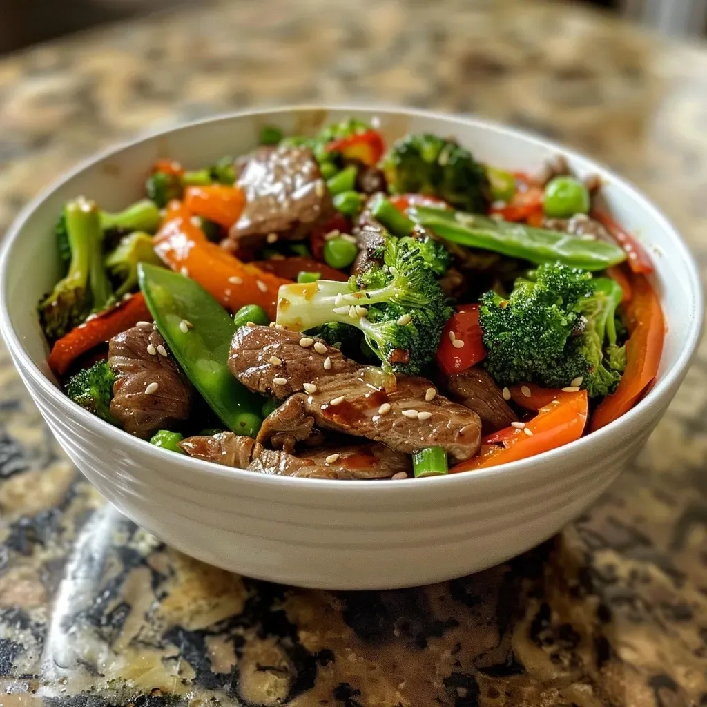 gluten free beef stir fry