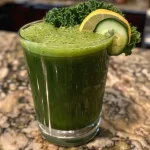 Keto Kale, Spinach, and Green Apple Cleanse Juice