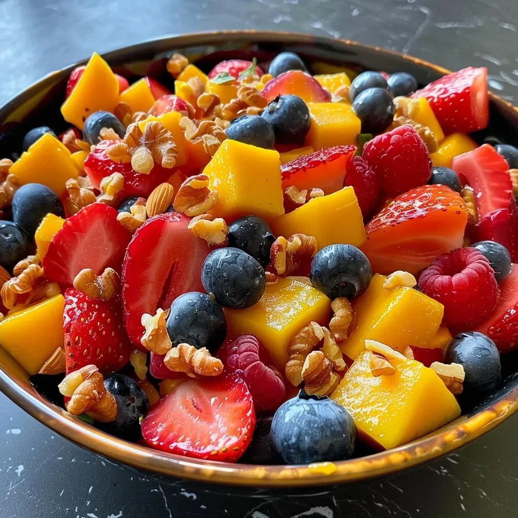 Mango Berry Fruit Salad