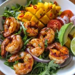 Spicy Shrimp Salad with Honey-Lime Dressing