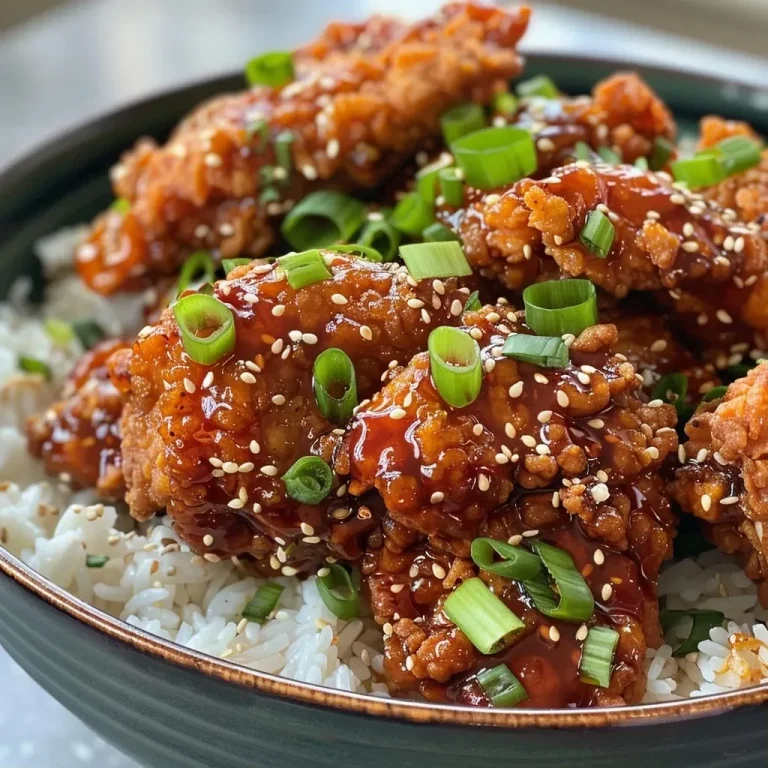 Sticky Korean Fried Chicken And Rice Bowls That Wow Every Time
