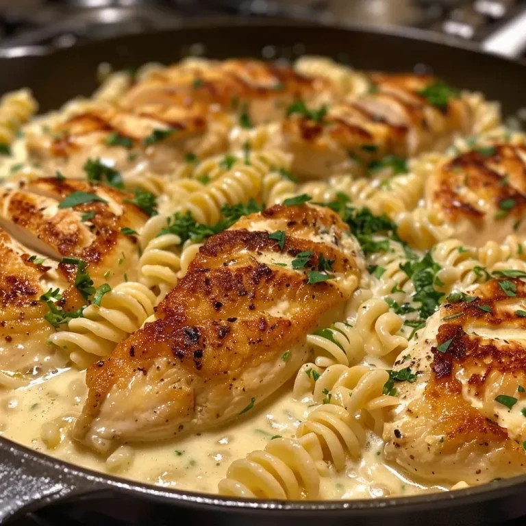 The Best Creamy Chicken and Pasta (Easy Recipe)