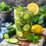 Detox Cucumber Ginger Bedtime Drink
