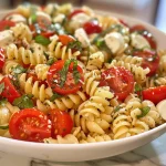 Tomato Mozzarella Pasta Salad: Fresh and Healthy