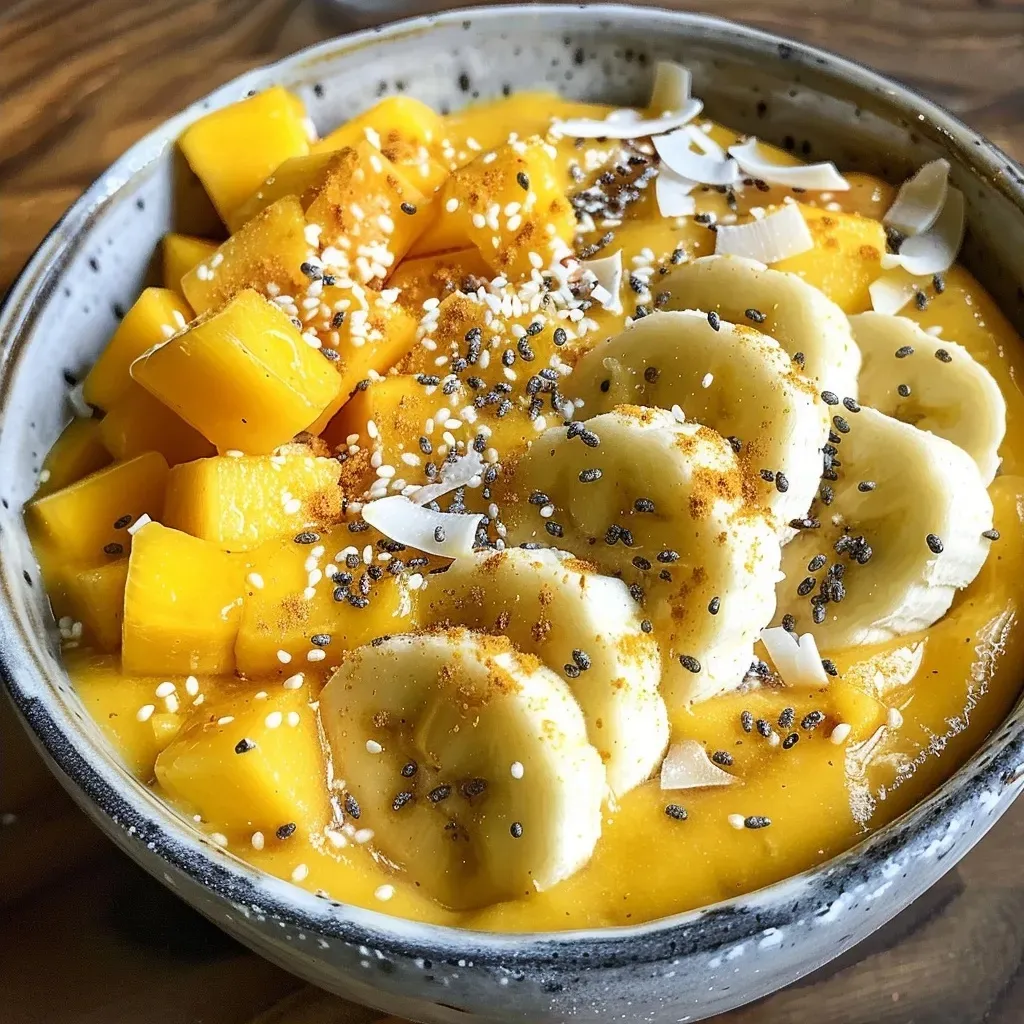 Vegan Mango Smoothie Bowl